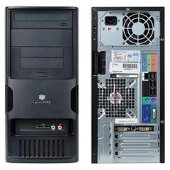 C2D 2.8GHZ 8GB 500GB W10 64bit Gateway E-4610D Desktop Computer - Refurbished - Intel Core 2 Duo - Windows 10 Professional