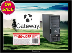 GATEWAY C2D 3.0GHZ 4GB 40GB Win7 Pro32bit E4610 TOWER