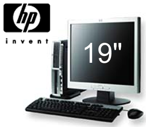HP Business Desktop DC7100 DC7600 DC7700 Desktop Computer - Refurbished -  Intel PentiumD - Small Form Factor - Windows 7 Professional